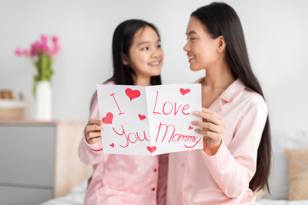 Bigliettino per la festa della mamma nella scuola primaria